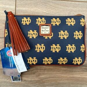 Dooney & Bourke Notre Dame Carrington pouch